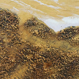 纯手绘油画背靠金山客厅装饰画走廊轻奢挂画 画师直销