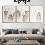 纯手绘油画金线抽象花卉客厅装饰画玄关餐厅走廊挂画 画师直销