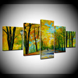 5 Pieces Walking Couples Canvas Printings For Living Room Wall Modern Frame Paintings Wall Pictures Toile Wall Art