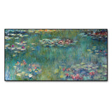 Claude Monet Water Lotus Canvas Paintings Reproduction Impressionist Art Posters and Print Wall Pictures for Home Decoration