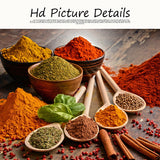 Colorful Grains Spices Spoon Kitchen Canvas Painting Cuadros Scandinavian Posters and Prints Wall Art Food Picture Living Room