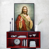 Modern Art Portrait Posters and Prints Wall Art Canvas Painting Jesus Christ Decorative Pictures for Living Room Decor No Frame