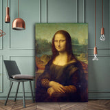 Mona Lisa by Leonardo da Vinci Reproduction Famous Oil Painting on Canvas Art Posters and Prints Wall Picture for Living Room