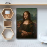 Mona Lisa by Leonardo da Vinci Reproduction Famous Oil Painting on Canvas Art Posters and Prints Wall Picture for Living Room
