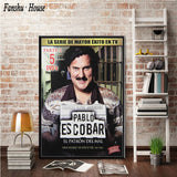 Posters and Prints Pablo Escobar Character Legend Poster Decorative Canvas Painting Wall Art Picture for Living Room Home Decor