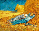 Vincent Van Gogh Rest From Work Oil Painting on Canvas Posters and Prints Scandinavian Canvas Art Wall Picture for Living Room