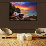 Purple sky Large art prints Home Decor Canvas Painting Wall Art