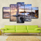 5pcs Unframed Modern Art Oil Painting Print Canvas Picture Home Wall Room Decor