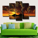 5Pcs Canvas Print Painting Wall Art Home Decor Beautiful seascape