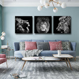 Animal lion art prints Wall Art Pictures Canvas Painting abstract canvas poster