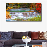 Oil Painting Modern Abstract On Canvas Unframed Scenery View Huge Wall Deco k003