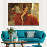 Lady Godiva by John Collier Giclee Canvas Print (31x47)