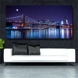 Large art prints Home Decor Canvas Painting Wall Art Chicago cityscape