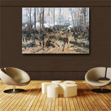 HD Print "The Battle of Shiloh " or " Battle of Pittsburg Landing"