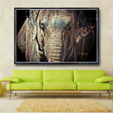 Africa Elephant Oil Painting Wall Pictures For Living Room Home Decor l