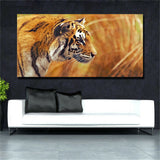 Large art prints Home Decor Canvas Painting Wall Art Beautiful Tiger