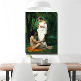 Bouguereau"idylle" HD print on canvas huge wall picture 1851