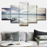 Laeacco Clean sky Popular Canvas Prints Painting Home Decoration Wall Art