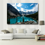 Picture Wall Art Lake Louise Canada Landscape Wall Pictures for Living Room