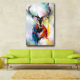 Posters and Prints Canvas Painting Deer Wall Pictures for Living Room Decorative