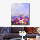 Abstract Flower HD print on canvas huge wall picture (31x37)