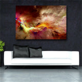Colourful Abstract unreal Clouds Canvas Art Home Decor Printed Oil Painting