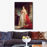 19 century Europe Court Oil Painting HD print on canvas huge wall picture #100