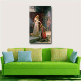 England Famous Painter Edmund Blair Leighton Accolade Posters Print on Canvas