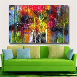 Abstract Painting Colorful Canvas Wall Pictures for Living Room Office Bedroom