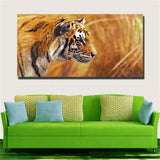 Large art prints Home Decor Canvas Painting Wall Art Beautiful Tiger