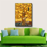 Gustav Klimt Tree Of Life Wall Art Canvas Prints Life Tree Famous Painting