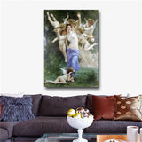 William Bouguereau The Invasion Art Canvas Print (31inx44in)