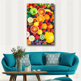 Nordic Minimalist HD Wall Art Vegetable Fruits Home Decor Pictures Healthy Food