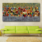 Landscape Painting On The Wall Modern Wall Pictures For Living Room Art Print