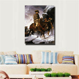 Paul Delaroche - Napoleon Crossing the Alps-Print on Oil Paintings Home Decor