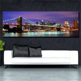 Large art prints Home Decor Canvas Painting Wall Art New York City Panoramic 5