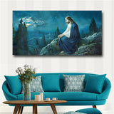 prayer of Jesus in the Gethsemane garden HD print on canvas huge wall picture