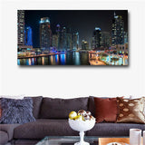 Beautiful Landscape Night Scene Cityscape Printed Art Wall Paintings Canvas Art