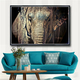 Africa Elephant Oil Painting Wall Pictures For Living Room Home Decor l