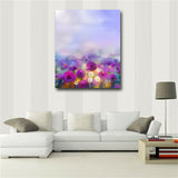 Abstract Flower HD print on canvas huge wall picture (31x37)