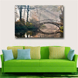 Autumn scenery Painting Cuadros Scandinavian Posters and Prints