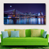 Large art prints Home Decor Canvas Painting Wall Art Chicago cityscape