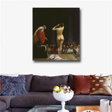 Jean-Leon Gerome Selling Slaves in Rome Giclee Canvas Print Canvas Print