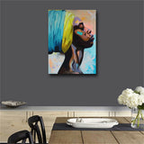 canvas painting figure Picture wall art Picture portrait home decor painting