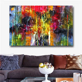 Abstract Painting Colorful Canvas Wall Pictures for Living Room Office Bedroom