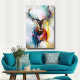 Posters and Prints Canvas Painting Deer Wall Pictures for Living Room Decorative