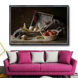 Tomatoes Fruit Still life Living Room for Panel Wall Painting Art Canvas Print
