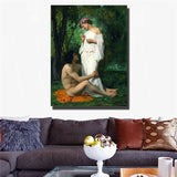 Bouguereau"idylle" HD print on canvas huge wall picture 1851