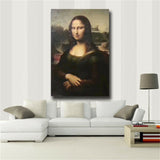 oil painting 100% handpainted on canvas "Mona Lisa"