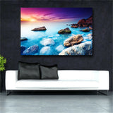 Large art prints Home Decor Canvas Painting Wall Art Beautiful Blue Sea View